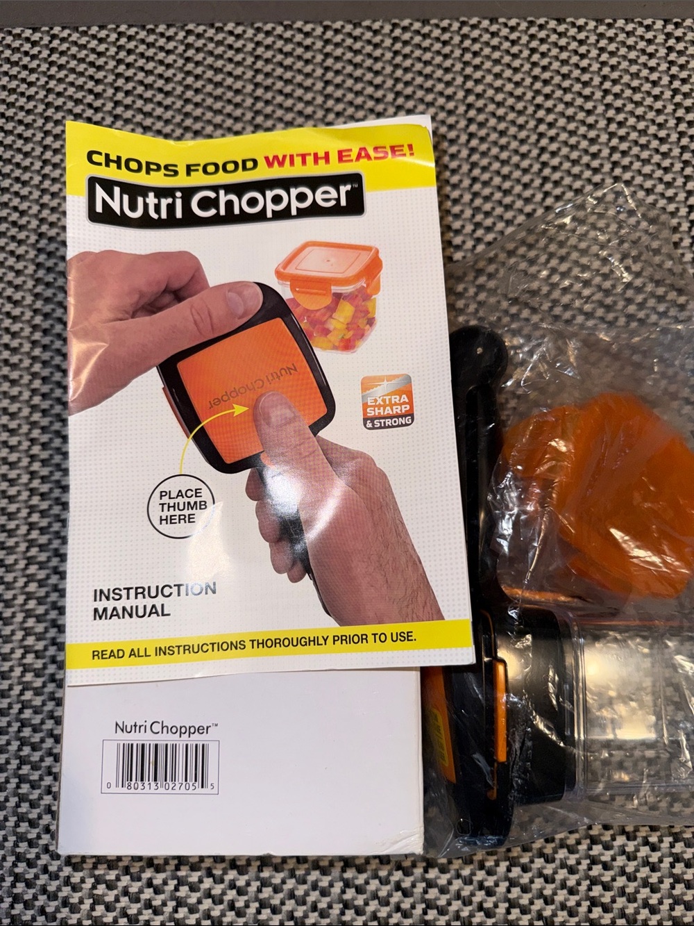 Food Chopper - Orange